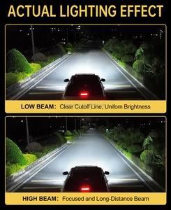 Bombillas <span class=keywords><strong>LED</strong></span> para Coche, 35W, 6000K, 30000H, Súper Brillantes, H4, 9003, H7, H11, H9, H8, 9005, HB3, 9006, HB4, Reemplazo de Halógeno - Product Image 3