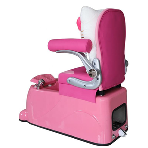 ChuqueManicure Fauteuil de pédicure pour enfants Spa <span class=keywords><strong>Hello</strong></span> <span class=keywords><strong>Kitty</strong></span> Rose Réglable Salon de manucure Spa pour les pieds Système de jets de massage multi-massages - Product Image 5