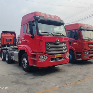 Nouveau SINOTRUK HOWO NX371 6x4 roue Diesel <span class=keywords><strong>tracteur</strong></span> remorque camion LHD Suspension pneumatique siège conducteur Euro 6 émission automatique utilisé - Product Image 5