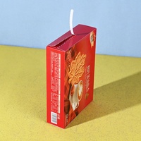 Impresión de Cajas Personalizadas, FSC ISO9001 ISO22000, Caja de Cartón para Galletas, Embalaje de Papel con Cierre de Cremallera y Tira Desprendible