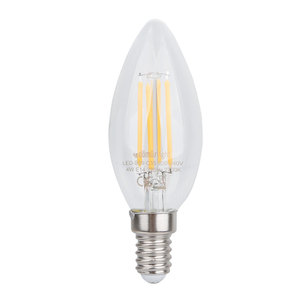 Lampadina LED-C35 OLIVE WIRES 4W E14 2700K Luce Calda - Product Image 1