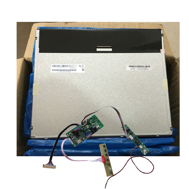 Frameless LED Display 10 12 15 17 19 21.5 Inch Lcd Monitor Without Housing for Game Pos Kiosk Atm Vending Machine (panel +kit)