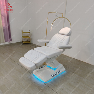 Ghế khám điện trị liệu 3 động cơ, ghế thẩm mỹ, ghế điều trị xăm, giường spa làm đẹp, bàn massage - Product Image 3