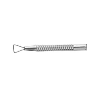 Instrument de soin personnel en acier inoxydable à double tête, grattoir à ongles réutilisable, pousse-cuticules professionnel durable pour salon - Product Image 6