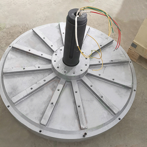 มอเตอร์แม่เหล็กแกนตั้งแบบสามเฟส 10KW 20KW 30KW เครื่องกำเนิดไฟฟ้าแบบโรเตอร์ภายนอก - Product Image 4