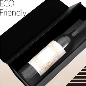 Custom luxury metal wine box packaging high quality wine box gift