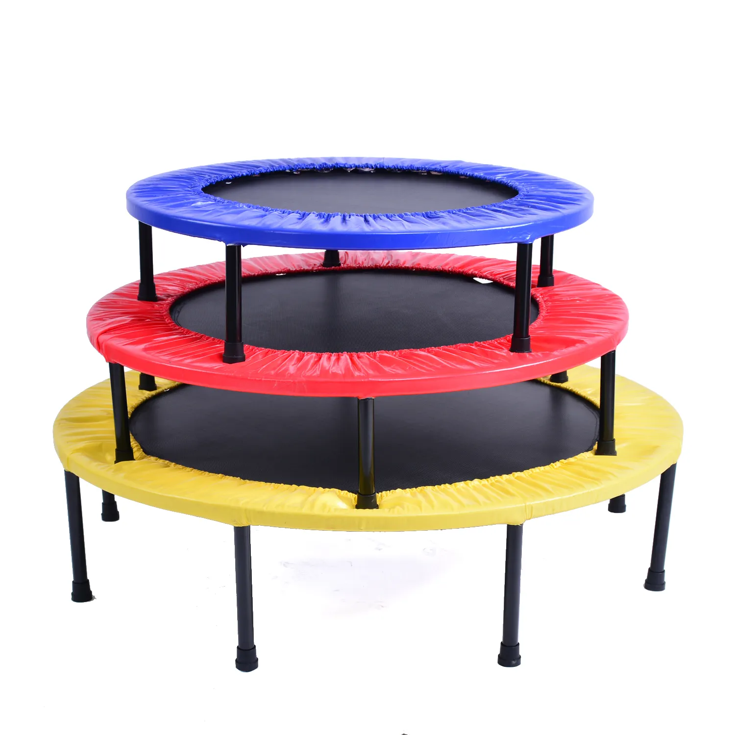 Indoor Mini Trampolin Anak-anak 32/36/38/40 Inci Bulat Melompat Trampolin untuk Dijual