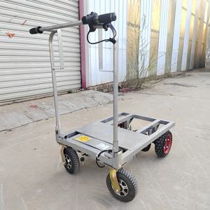 Ce Magazijn Vierwielige Elektrische <span class=keywords><strong>Trolley</strong></span> Handdruk Flatbed Vrachtwagen Elektrische <span class=keywords><strong>Trolley</strong></span> - Product Image 5