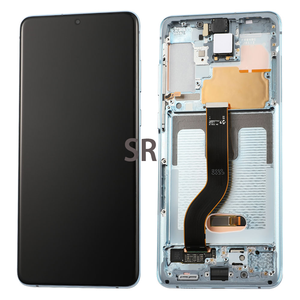 Grossiste Téléphone Portable LCD Écran Super OLED pour Samsung <span class=keywords><strong>S20PLUS</strong></span> G9860 S20 + Écran avec Cadre Support Ecran d'Empreintes Digitales - Product Image 4