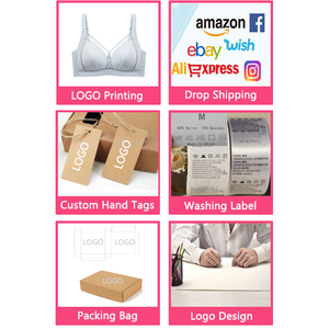 Bra renda seksi, 34 36 38 40 42 seksi renda Ultra nyaman anti-bakteri bernapas bebas kawat pola bunga bra ibu hamil tidur - Product Image 6