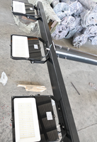 Reflector LED de 150W para Exteriores, IP65 Impermeable, Material de Aluminio, Ahorro de Energía, para Jardín/Césped/Patio/Paisaje, con 5 Años de Garantía