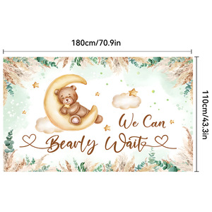 Bannière de fond personnalisée en gros Décorations de fête d'anniversaire Anniversaire <span class=keywords><strong>Tapisserie</strong></span> de fond Joyeux anniversaire <span class=keywords><strong>Tapisserie</strong></span> de fond - Product Image 3