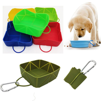 SunRay Mascota-Bol de voyage en silicone pliable pour chien, nouvelle couleur, 2024
