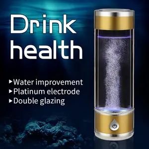 Wholesale 420ml Healthy Hydrogen Rich Water Alkaline Bottle Hydrogen Rich Water Generator