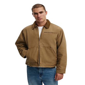ODM Manufacturer Mens Heritage <b>Canvas</b> <b>Jacket</b> Custom Brand Low MOQ Vintage Workwear Shirt <b>Jacket</b> Sustainable Global Shipping Wear - Product Image 6