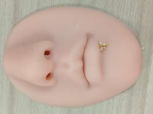 Оптовая продажа: силиконовая 3D-модель лица (нос, рот) для отработки микроблейдинга, реалистичная модель губ для тренировок по макияжу - Product Image 4