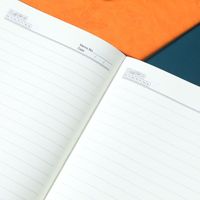 Cahier Pu Couverture Bloc-Notes Calendrier Livre Planificateur Entreprise Logo Personnalisé Petit Unique Personnalisation