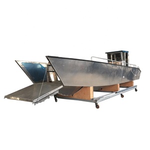<span class=keywords><strong>Bateau</strong></span> de transport en aluminium YAMANE YACHT, longueur personnalisée, pour chargement de marchandises, avec cabine et roues, idéal pour la pêche et les opérations de débarquement (OEM, ODM, OBM) - Product Image 1