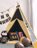 Vente chaude Intérieur Enfant Tente Grand Enfants Jouet Tente Wigwam Pliant Enfants Château Camping Tente