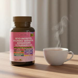 Complément de Myo-Inositol OEM <span class=keywords><strong>Vitamine</strong></span> D3 <span class=keywords><strong>B12</strong></span> K2 en Capsules – 16 Nutriments Clés en <span class=keywords><strong>1</strong></span> – 90 Capsules Végétaliennes en Vrac pour la Santé Féminine - Product Image 4