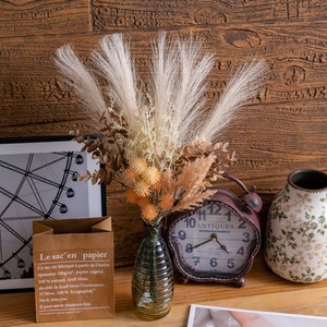 Riko Fleurs Artificielles Bouquet d'Eucalyptus Artificiel Décoration Maison Accessoires Mariage CF01324 - Product Image 1