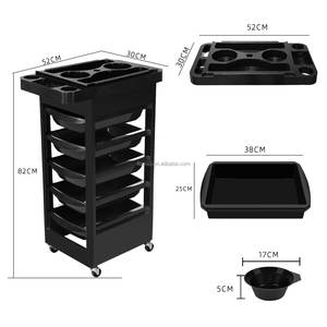 Plateau de rangement 5/32 "pour Salon de beauté, Station de coiffure, équipement à roulettes, chariot - Product Image 3