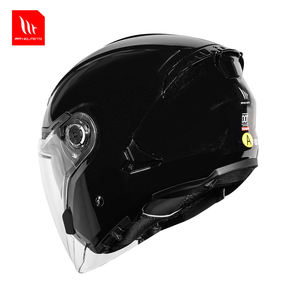 Casque de moto intégral certifié DOT 2025 avec double visière, matériau ABS de haute qualité - Product Image 3