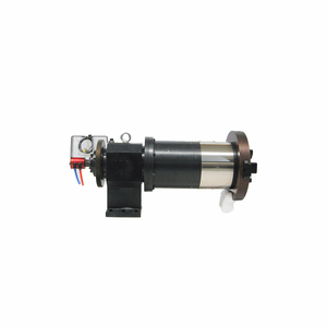 Top Tier 350mm Steel Laser Chuck Pneumatic Driven Fully Enclosed Integrated Back Front Laser Cutting Machinery 4-jaw Pneumatic <b>C</b> - Product Image 5
