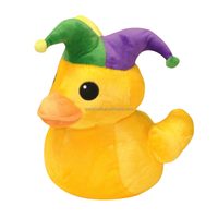 King Gator in Mardi Gras Couleurs Peluche Bouffon Ours Canard Graisse Mardi Nouvelle-Orléans Peluche Animaux Jouet Carnaval Prix Cadeaux