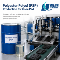 Polyol de polyester PSP de qualité supérieure pour genouillères de sport en polyuréthane absorbant les chocs