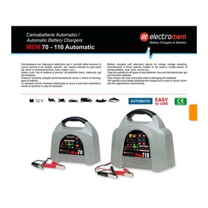 Electromem sem 110 caricabatteria automatico 12V 8A-auto e moto/accessori auto - Product Image 3