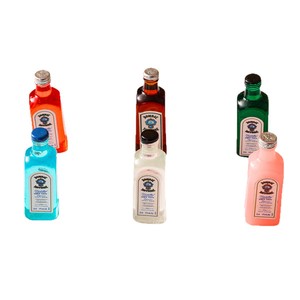 Mini Botellas de Licor de Resina Plástica en Miniatura, Set de Joyería 3D DIY, Adornos de Escritorio, Materiales para Manualidades - Product Image 1