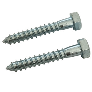 Vite a testa esagonale DIN571 vite autofilettante <span class=keywords><strong>per</strong></span> <span class=keywords><strong>legno</strong></span> vite a testa esagonale zincata - Product Image 1