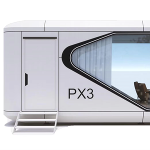 Le modèle PX3, la capsule spatiale en acier la plus vendue, est facile à assembler pour <span class=keywords><strong>les</strong></span> hôtels familiaux. - Product Image 1