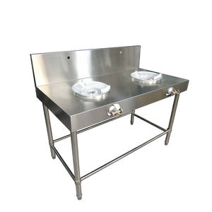 VICTORY Comercial Tailandia estufa de gas de alta presión de acero inoxidable Kwali Range SS Cooker Puesto especial Uso de hotel - Product Image 4