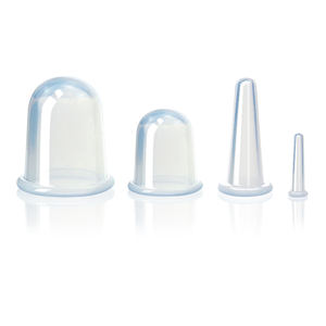 Ensemble de 4 pièces Portable en Silicone pour soins de santé, nouveauté, chinois, ventouse pour le corps, thérapie de Massage - Product Image 1