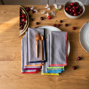 El último juego de servilletas de mesa de algodón y lino modernas personalizables del fabricante indio superior, llegada directa de alta absorción - Product Image 1