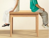 Table à manger rectangulaire moderne en bois massif, télescopique et réglable, en acier inoxydable, 4 places, pliable, pour salle à manger