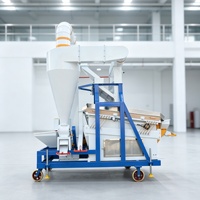Nettoyeur d'air à haute efficacité, déstonneuse automatique, équipement de nettoyage de grains pour ligne de production de traitement des semences