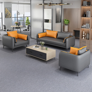 Juego de Sofás Ejecutivos de Cuero Moderno y Lujoso con Funciones Reclinables para Oficina en Casa, Sala de Estar y Dormitorio - Uso Comercial - Product Image 6