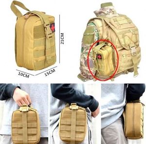 Riñonera Táctica de PVC de Gran Capacidad, Botiquín de Primeros Auxilios de Emergencia, Bolsa de Trauma para Campismo al Aire Libre, Duradera, para Supervivencia y Seguridad - Product Image 3