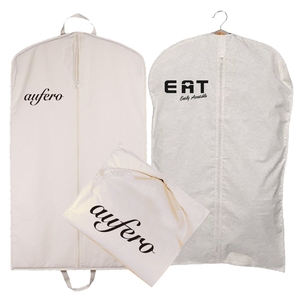 Impression personnalisée logo costume poussière <span class=keywords><strong>vêtement</strong></span> naturel suspendu coton <span class=keywords><strong>housse</strong></span> <span class=keywords><strong>en</strong></span> <span class=keywords><strong>tissu</strong></span> - Product Image 1