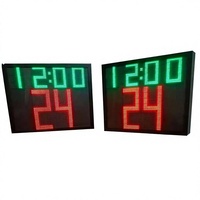 Minuteur de tir numérique portable filaire/sans fil pour basketball, 24 secondes, prix d'usine