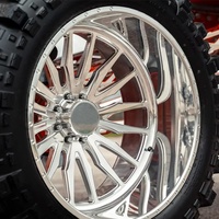 Maßgefertigte Geschmiedete Räder für SUV, Geländewagen, Pickup-Trucks 4X4 6X6 22X12 24X14 26X14 26X16 5X127 5X139.7 6X135 6X139.7 8X165.1 8X170 8X180