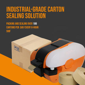 NT-AT 3.0 nouvelle Source accepter largeur <span class=keywords><strong>4</strong></span>-8cm impression Logo Kraft gommé eau activé humide emballage ruban distributeur de Machine - Product Image 2