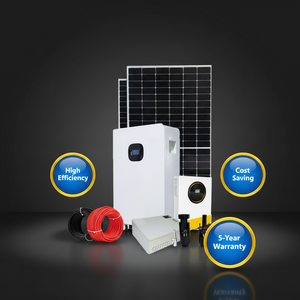 Panneaux solaires hybrides 625W-650W à batterie lithium-ion murale, modules photovoltaïques N-Type mono PERC haute performance, vente en gros usine - Product Image 2