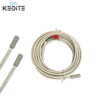 Sonde moulée par injection TPE de capteur de température de chauffage par le sol de haute précision NTC 10K 3950