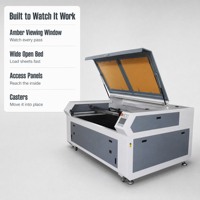 Machine de gravure et de découpe laser CO2 1610, 1600x1000mm, 80W, 100W, 130W, 150W, Ruida pour acrylique, bois, MDF, contreplaqué, cuir