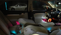 Kit de Actualización de Luz Ambiental de Arcoíris de 64 Colores, Apto para Toyota Camry 2018-2023, Accesorios de Luz LED Interior Symphony