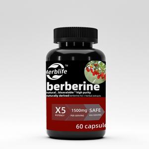 แคปซูลเบอร์เบอรีน เอชซีแอล 500 มก. และ 1,000 มก. จากธรรมชาติ สำหรับผู้ใหญ่ - สารสกัดสมุนไพรเสริมสุขภาพทางเดินอาหาร - Product Image 1